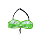 Kép 2/2 - Kivi zöld színű csőtopos bikini