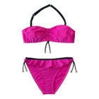Kép 1/2 - Pink színű csőtopos bikini