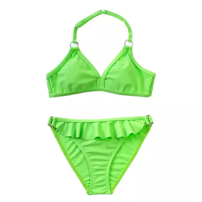 Zöld színű háromszög fazonú bikini