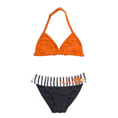 Narancssárga rojtos bikini